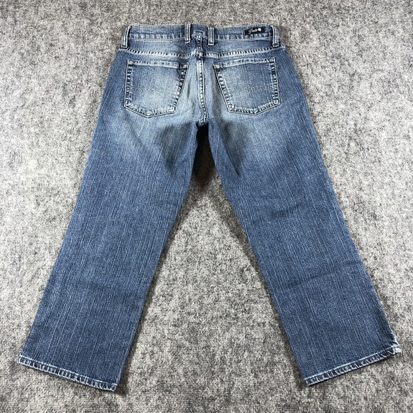 Lucky Brand Classic Rider Crop Jeans Womens 6/28 Blue Medium Wash Denim Stretch - Picture 16 of 16